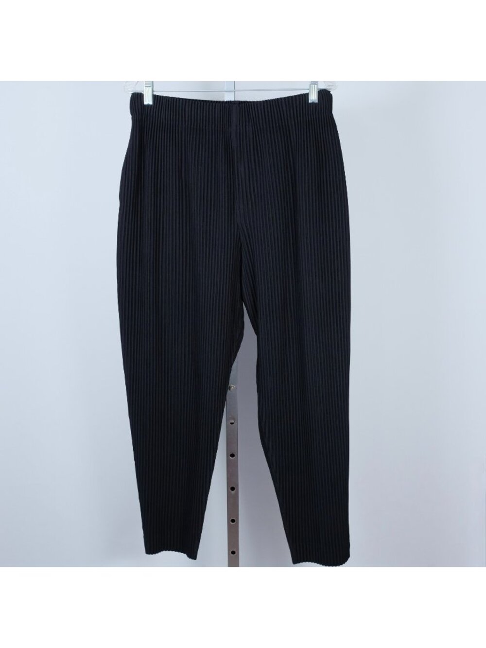 Issey Miyake Homme Plisse pants trouser sz 3 / M-L black pleated w/pockets